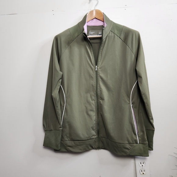 Cutter & Buck Ladies CB DryTec Ladies Full Zip Activewear Golf Yoga Golfing - Picture 6 of 6